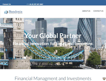 Tablet Screenshot of bandenia.com
